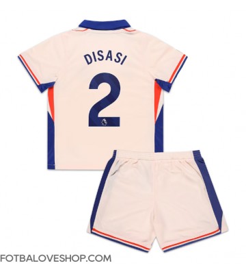 Chelsea Axel Disasi #2 Dětské Venkovní Dres 2024-25 Krátký Rukáv (+ trenýrky)